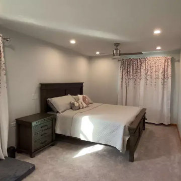 Above-Garage Master Bedroom and Bath Home Addition