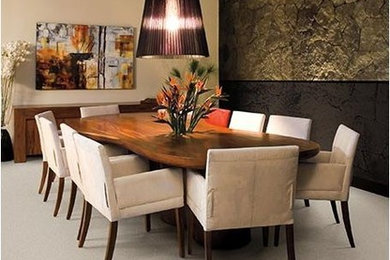 Inspiration for a dining room remodel in Toronto