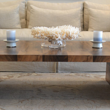 Coffee tables, Consoles, and small spaces