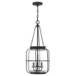 Savoy House - Savoy House 7-2137-3-89 Magnum - Three Light Pendant - This Magnum pendant hits the "sweet spot." Its a pMagnum Three Light P Matte Black Clear Gl *UL Approved: YES Energy Star Qualified: n/a ADA Certified: n/a  *Number of Lights: Lamp: 3-*Wattage:60w Incandescent bulb(s) *Bulb Included:No *Bulb Type:Incandescent *Finish Type:Matte Black