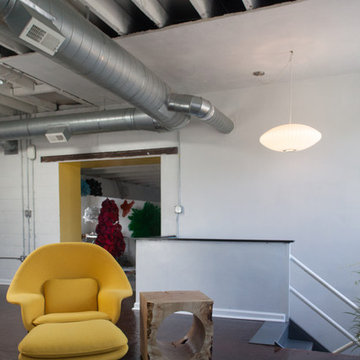 My Houzz: Artists Share a Colorful Industrial Loft and Studio