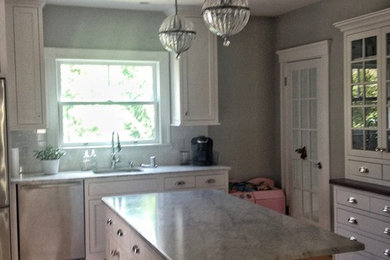 Kitchen photo in Boston