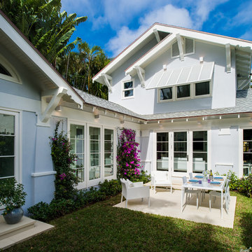 Palm Beach, Florida Outdoor Courtyard