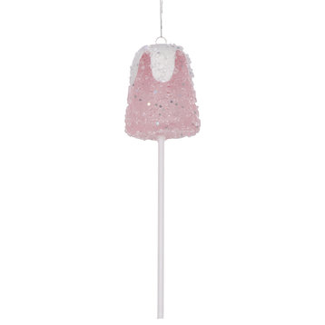 Vickerman 10" Pink Gumdrop Lollipop Ornament, 3 per bag.