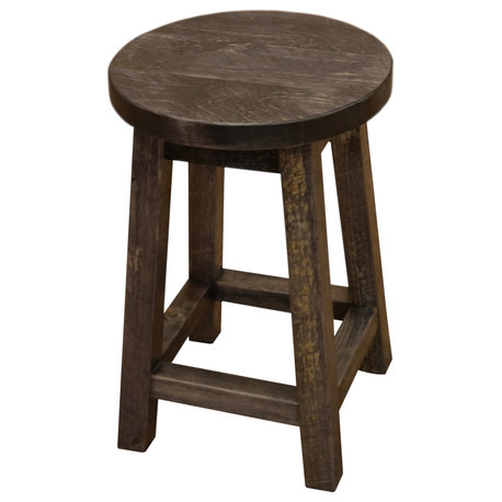 Barnwood Style Timber Peg Barstool, Dusk, Counter Height