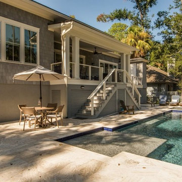 Custom home 2nd row beach cottage