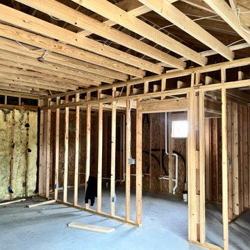 Addition to Existing Home- pictures are from entire project except completion