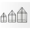 Petite House Shaped Glass Terrarium