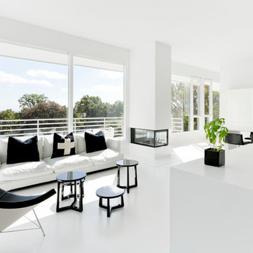 My Houzz: All Right With All-White in a Modern New Jersey Home