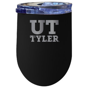 The University of Texas at Tyler 12 oz Insulated Wine Tumbler Black