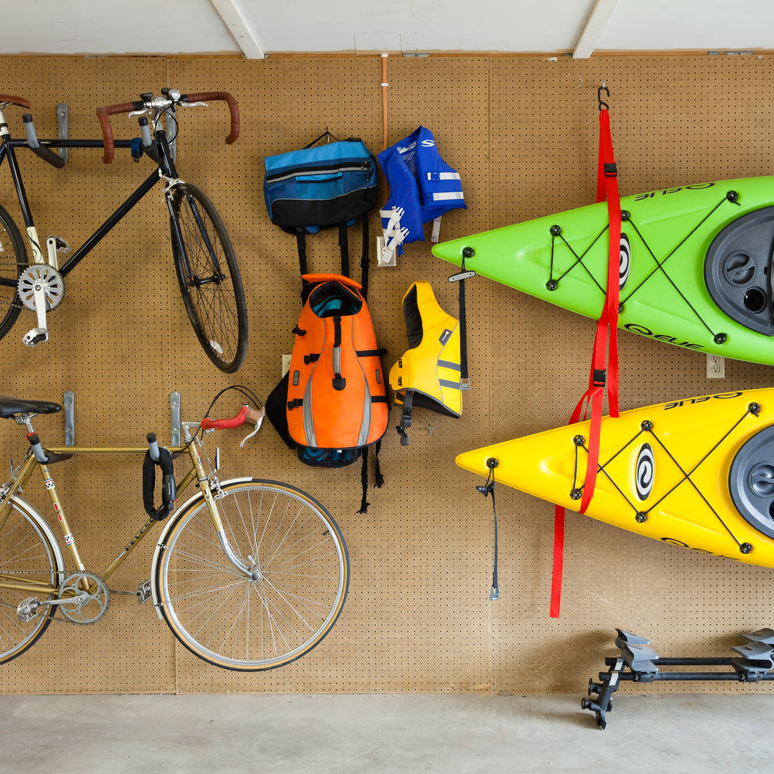 Camping Gear Storage Organization