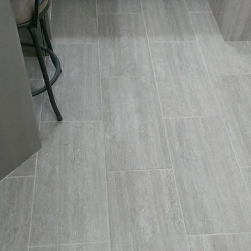MASTER BATHROOM - Complete remodel 12" x 24" Vertical Tile