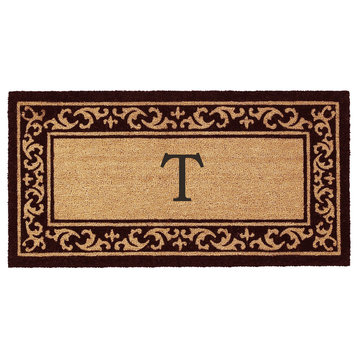 Kendall Monogram Doormat, 24"x48", T