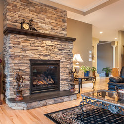 Harristone Fireplace Photos - Products