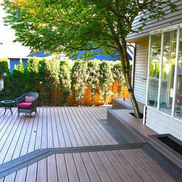 South Rose Hill Contemporary Deck