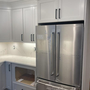 Kitchen Countertops & Full Height Backsplash