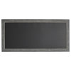 Wyeth Framed Magnetic Chalkboard Wall Organization Board, Gray