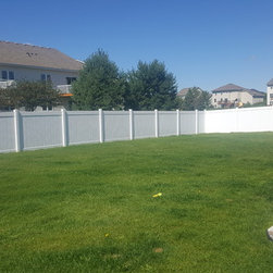 Front Patio, Small Retaining Wall, Fence Installation - Products
