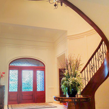 Project #15 | American Cherry & Wrought Iron Staircase