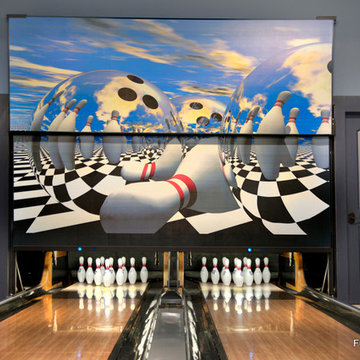 Residential Bowling Alley for Philadelphia Phillies Baseball Player