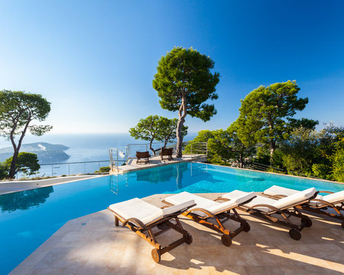 Mediterranean Pool Design Ideas, Remodels & Photos