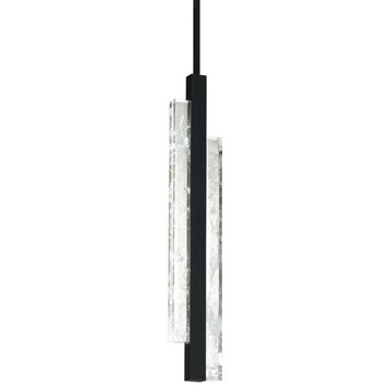 Modern Forms PD-50117 Tandem 3"W LED Mini Pendant - Black