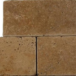 Earthstone 3" x 6" Tumbled Travertine Tile - Products