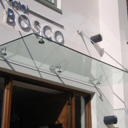 Entry Door Glass Awning/Canopy - Front Doors