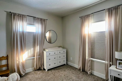 Example of a trendy nursery design in Other