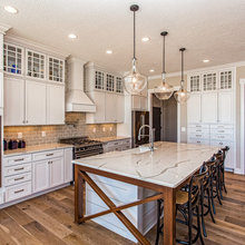 Kitchen subway backsplash