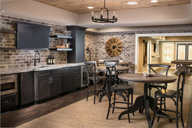 Inspiration for a basement remodel in Atlanta