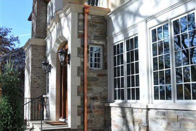 Inspiration for a timeless exterior home remodel in Salt Lake City