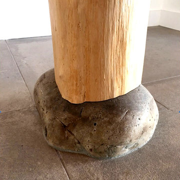 Staircase with Natural Post