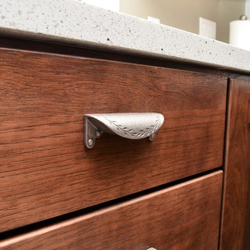 Knox, IN. Haas Signature Collection, Hickory Sienna Kitchen