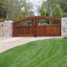 New Home Driveway Entry