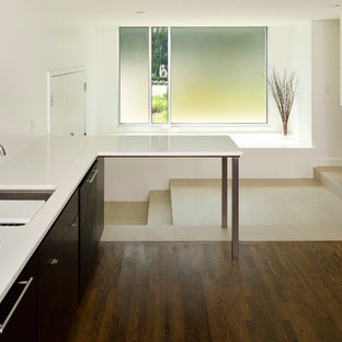 Moderne Küchen mit Halbinsel Ideen, Design & Bilder ...