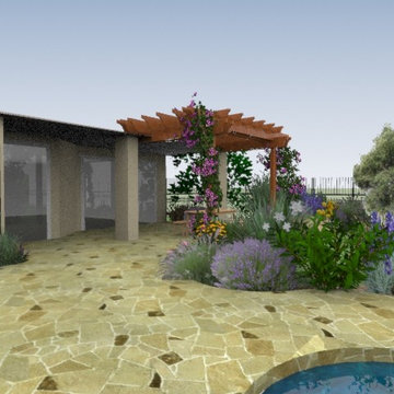 Provence Backyard