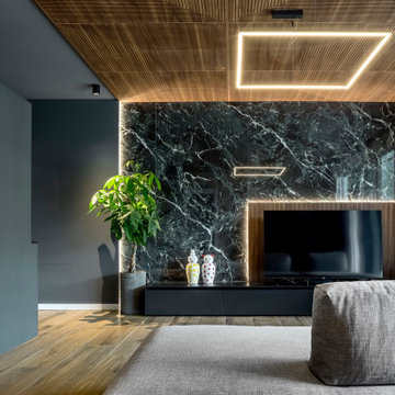 Riqualificazione appartamento zona living open space