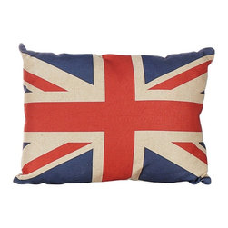 Union Jack Pillow - Decorative Pillows