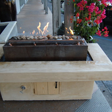 Fire and Waterfall tables