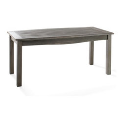 Yorkshire Outdoor Coffee Table Weathered Chalk - Patio Furniture And Outdoor Furniture