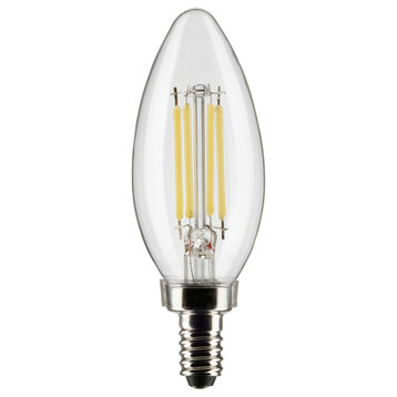 Satco Lighting S21273 5.5 Watt Vintage Edison Dimmable B11 - Clear