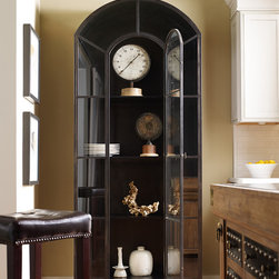 Shadow Box Industrial Curio Cabinet - Products