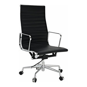 Laura Davidson Soho Ribbed Management Chair Contemporary Office Chairs By Laura Davidson Direct
