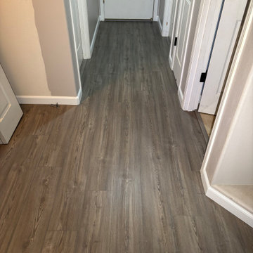 LVP Flooring, Baseboard
