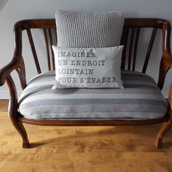 vintage Bench reupholster - Upholstered Benches