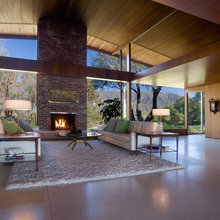 mid century modern interiors