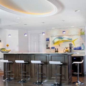 A Basement Built for Entertaining