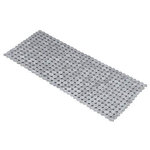 Silver Non Slip Bath Safety Mats, Sign, Tub Mat - This anti slip safety tub mat and shower mat are designed in Germany and feature the following: