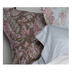 Toulouse Mocha Euro Sham - Pillowcases And Shams